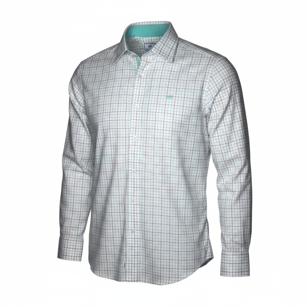 Southern Tide Mens Classic Fit Tattersall Check Button Down Shirt Small 21599